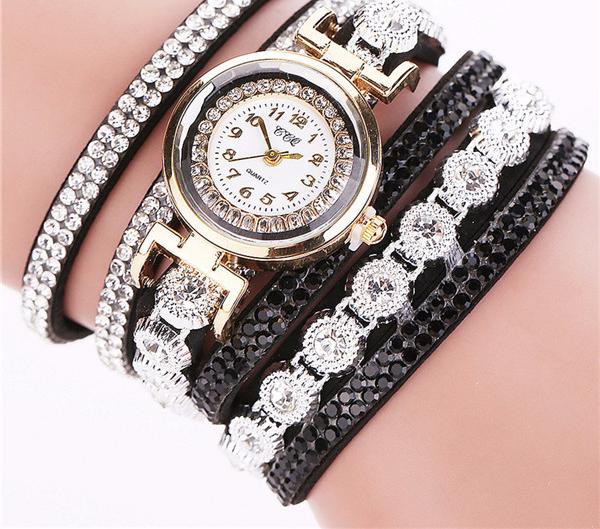 Luxury Rhinestone Bracelet Watch