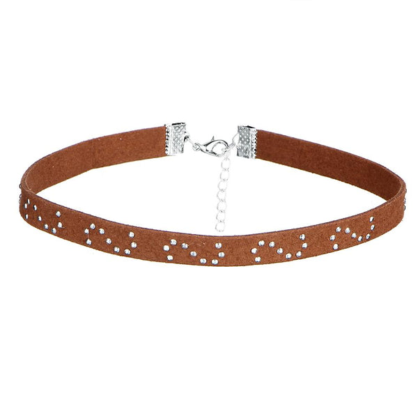 PU Leather Choker Necklaces
