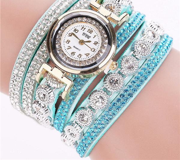 Luxury Rhinestone Bracelet Watch