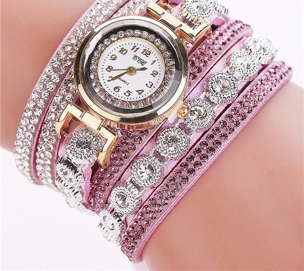 Luxury Rhinestone Bracelet Watch