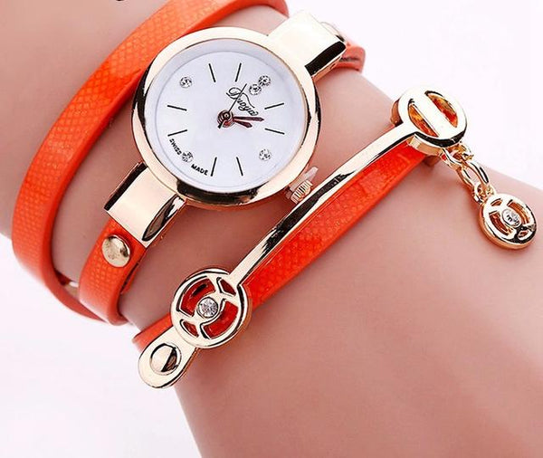 Bracelet Watch Gold Quartz