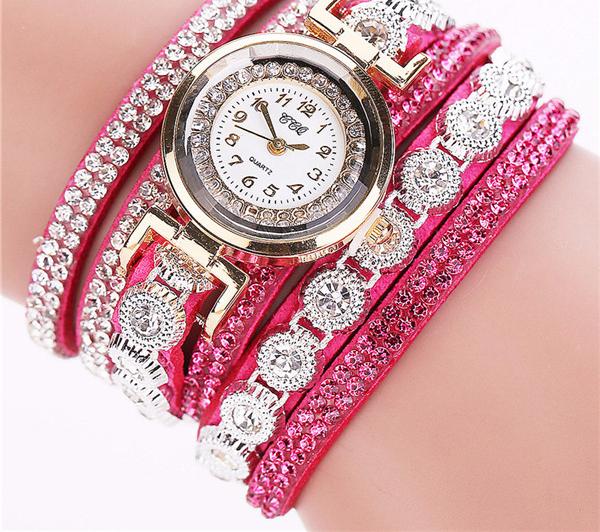 Luxury Rhinestone Bracelet Watch