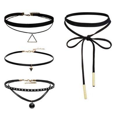Black Velvet Choker Necklace
