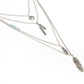 Feather Statement Necklaces