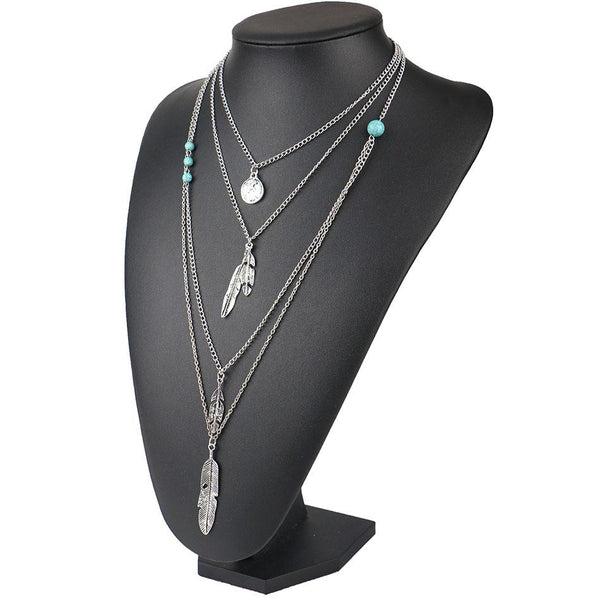 Feather Statement Necklaces