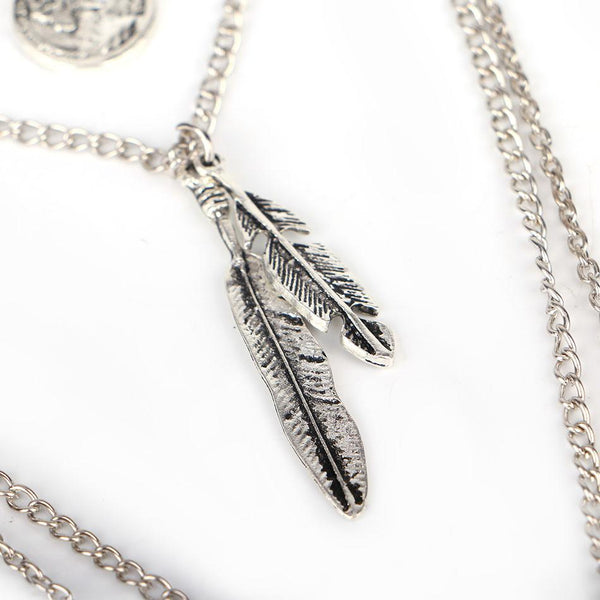 Feather Statement Necklaces