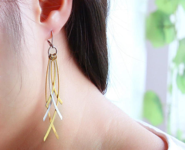 Long Drop Earrings