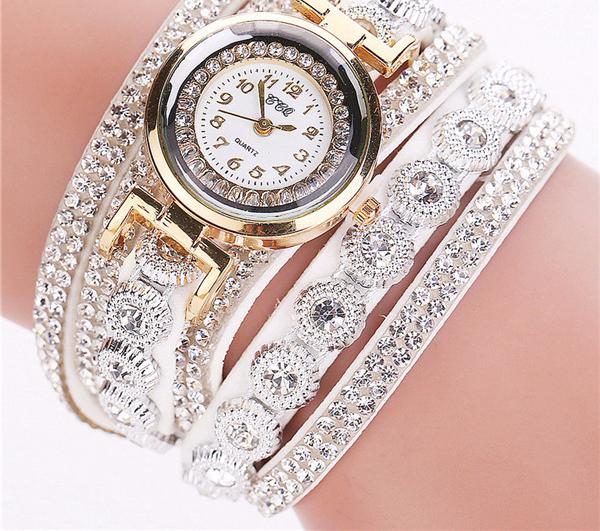 Luxury Rhinestone Bracelet Watch