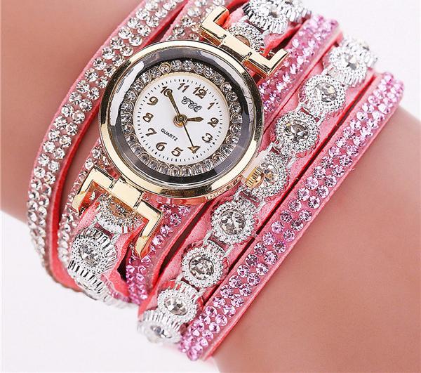 Luxury Rhinestone Bracelet Watch