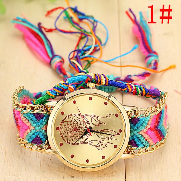 Knitted Dreamcatcher Friendship Watch