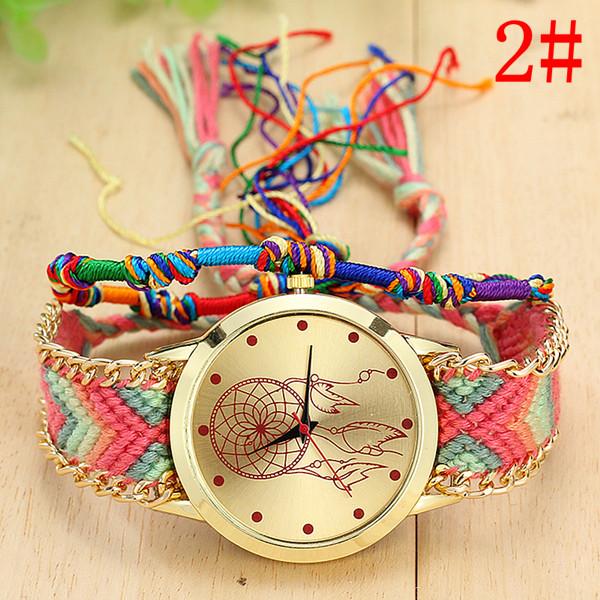 Knitted Dreamcatcher Friendship Watch