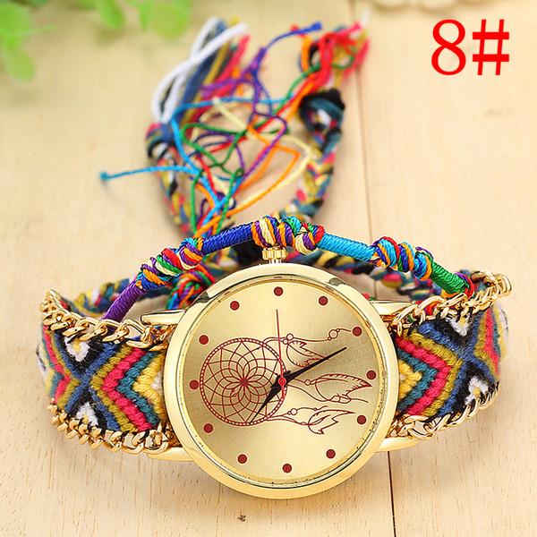 Knitted Dreamcatcher Friendship Watch