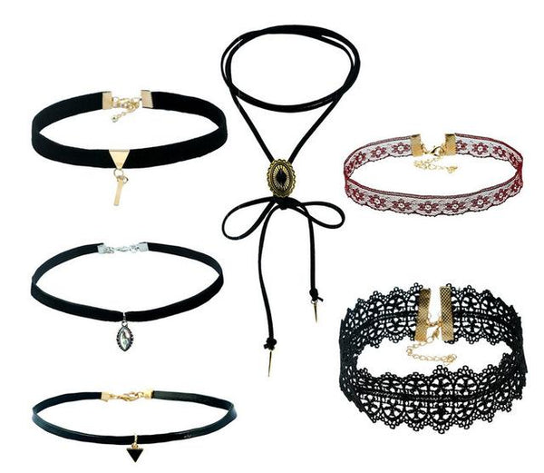 Black Velvet Choker Necklace