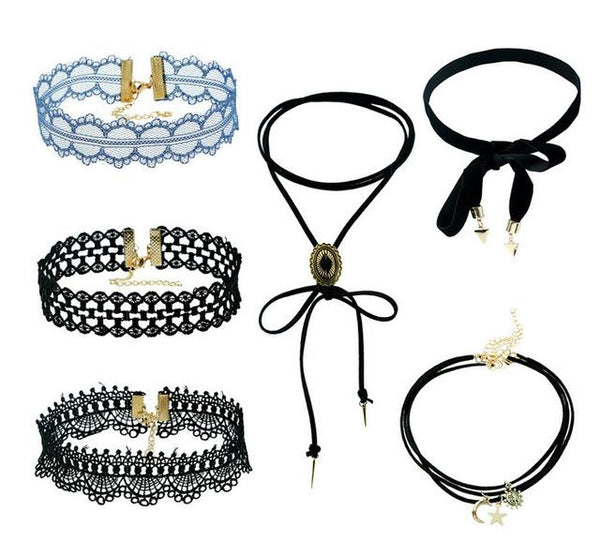 Black Velvet Choker Necklace